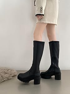 Amazon | [シューズインクローゼット] 厚底 ヒールアップ フィット